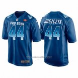 Camiseta NFL Pro Bowl San Frsncisco 49ers 44 Kyle Juszczyk NFC 2018 Azul