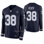 Camiseta NFL Therma Manga Larga Dallas Cowboys Jeff Heath Azul