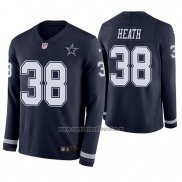 Camiseta NFL Therma Manga Larga Dallas Cowboys Jeff Heath Azul