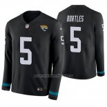 Camiseta NFL Therma Manga Larga Jacksonville Jaguars Blake Bortles Negro