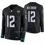 Camiseta NFL Therma Manga Larga Jacksonville Jaguars Dede Westbrook Negro