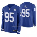 Camiseta NFL Therma Manga Larga New York Giants B.j. Hill Azul