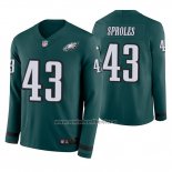 Camiseta NFL Therma Manga Larga Philadelphia Eagles Darren Sproles Verde