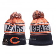 Gorro Beanie Chicago Bears Naranja Gris