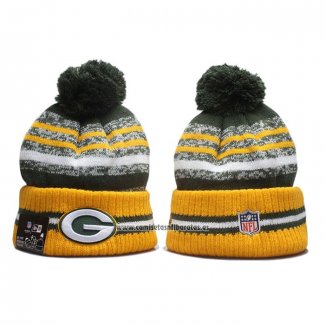 Gorro Beanie Green Bay Packers Verde Amarillo