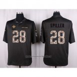 Camiseta NFL Anthracite New Orleans Saints Spiller 2016 Salute To Service