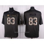 Camiseta NFL Anthracite Pittsburgh Steelers Miller 2016 Salute To Service