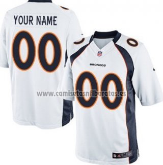 Camiseta NFL Denver Broncos Personalizada Blanco