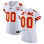 Camiseta NFL Elite Kansas City Chiefs Personalizada Vapor Untouchable Blanco