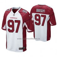 Camiseta NFL Game Arizona Cardinals Owen Obasuyi Blanco