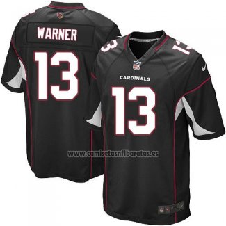 Camiseta NFL Game Arizona Cardinals Warner Negro