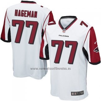 Camiseta NFL Game Atlanta Falcons Hageman Blanco