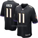 Camiseta NFL Game Baltimore Ravens Aiken Negro