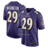 Camiseta NFL Game Baltimore Ravens Ar Darius Washington Violeta