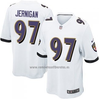 Camiseta NFL Game Baltimore Ravens Jernigan Blanco