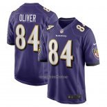 Camiseta NFL Game Baltimore Ravens Josh Oliver Violeta