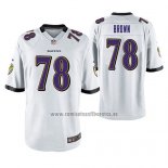Camiseta NFL Game Baltimore Ravens Orlando Brown Blanco