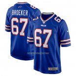 Camiseta NFL Game Buffalo Bills Nick Broeker Primera Azul