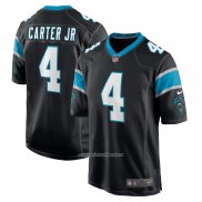 Camiseta NFL Game Carolina Panthers Jermaine Carter Negro
