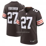 Camiseta NFL Game Cleveland Browns D'Onta Foreman Marron