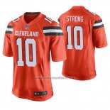 Camiseta NFL Game Cleveland Browns Jaelen Strong Naranja