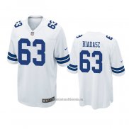 Camiseta NFL Game Dallas Cowboys Tyler Biadasz Blanco