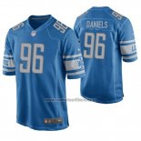 Camiseta NFL Game Detroit Lions Mike Daniels Azul