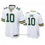 Camiseta NFL Game Green Bay Packers Jordan Love Blanco