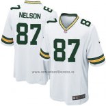Camiseta NFL Game Green Bay Packers Nelson Blanco