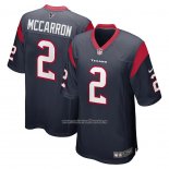 Camiseta NFL Game Houston Texans Aj Mccarron 2 Azul