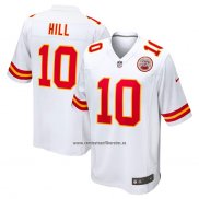 Camiseta NFL Game Kansas City Chiefs 10 Tyreek Hill Blanco