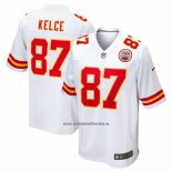 Camiseta NFL Game Kansas City Chiefs 87 Travis Kelce Blanco