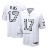 Camiseta NFL Game Las Vegas Raiders Davante Adams Alterno Blanco