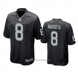 Camiseta NFL Game Las Vegas Raiders Marcus Mariota Negro
