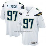 Camiseta NFL Game Los Angeles Chargers Attaochu Blanco