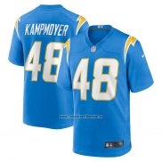 Camiseta NFL Game Los Angeles Chargers Hunter Kampmoyer Azul