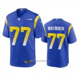 Camiseta NFL Game Los Angeles Rams Andrew Whitworth 2020 Azul