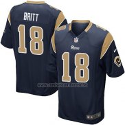 Camiseta NFL Game Los Angeles Rams Britt Negro