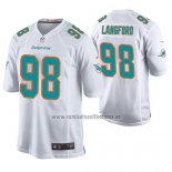 Camiseta NFL Game Miami Dolphins Kendall Langford 2018 Blanco