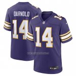 Camiseta NFL Game Minnesota Vikings Sam Darnold Alterno Violeta