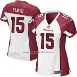 Camiseta NFL Game Mujer Arizona Cardinals Floyd Blanco Rojo