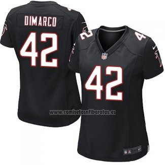 Camiseta NFL Game Mujer Atlanta Falcons Dimarco Negro