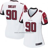 Camiseta NFL Game Mujer Atlanta Falcons Shelby Blanco