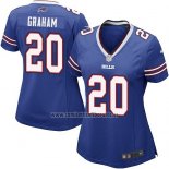 Camiseta NFL Game Mujer Buffalo Bills Graham Azul