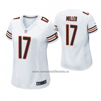 Camiseta NFL Game Mujer Chicago Bears Anthony Miller Blanco
