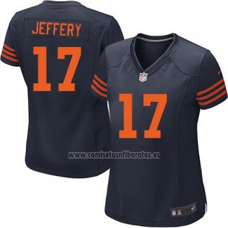 Camiseta NFL Game Mujer Chicago Bears Jeffery Azul