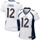 Camiseta NFL Game Mujer Denver Broncos Caldwell Blanco