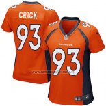 Camiseta NFL Game Mujer Denver Broncos Crick Naranja
