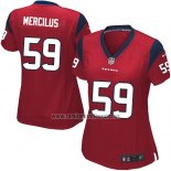 Camiseta NFL Game Mujer Houston Texans Mercilus Rojo