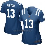 Camiseta NFL Game Mujer Indianapolis Colts Hilton Azul